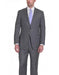 Men'S Charcoal Gray Birdseye 2 ButtonWool Suit