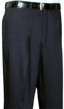 Cotton Summer Light Weight Black Flat Front Pant - Cheap Priced Dress Slacks For Men On Sale