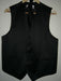 Black Color Fully Lined Waist Length Luxury Vest Waist coat - Men's Neck Ties - Mens Dress Tie - Trendy Mens Ties