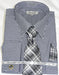 Black Colorful Men'S Gingham Dress Shirt