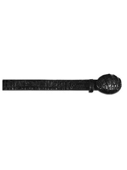 Cinto Vaquero Negro Black All-Over Genuine World Best Alligator ~ Gator Skin - Cinturon De Cocodrilo