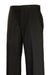 Black Separate Flat Front Dress Pants unhemmed unfinished bottom