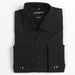 Black French Cuff Big & Tall Shirt 18 19 20 21 22 Inch Neck Men's Dress Shirt