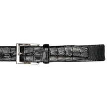 Black Genuine Hornback Belt