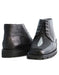Los Altos Boots Men's Black Stylish Genuine Lizard & Stingray Mantarraya Skin Hornback Classic Dress Ankle Botas De Mantarraya - Mantarraya Boots