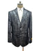 Black Men's Snake Python Snakeskin Jacket For Sale