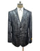 Black Men's Snake Python Snakeskin Jacket For Sale