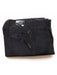 Bagazio Men's Mini Corduroy Black Single Pleated Wide Leg Pant