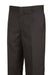 Black Plain Front Dress Pants unhemmed unfinished bottom