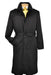 Men's Dress Coat Black Long Style  Long Style
