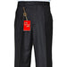 Men'S Black Single Pleat Dress Pants Unhemmed Unfinished Bottom - Cheap Priced Dress Slacks For Men On Sale