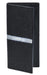Men's Genuine Exotic Animal Skin Genuine Stingray Single Stone CARTERAS Black Wallet ~ billetera ~ Check Book Holder Wallet