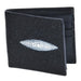 Men's Genuine Exotic Animal Skin Wallet ~ billetera ~ CARTERAS Genuine Stingray Single Stone Finish Card Holder Wallet (we can make custom make any other colors)