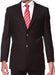Black Suit With Gold Buttons - 2 Buttons Style