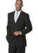 Men's Black 3 Button Polyester affordable Cheap Priced Business Three buttons Suits Clearance Sale online sale