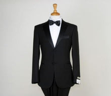Men'S Classic Black Two Button Tuxedos