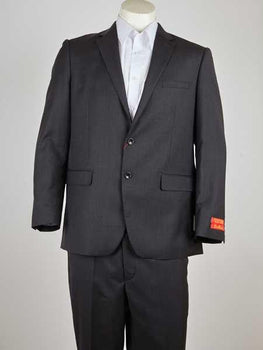 Black Men's 2 Button Summer Suit