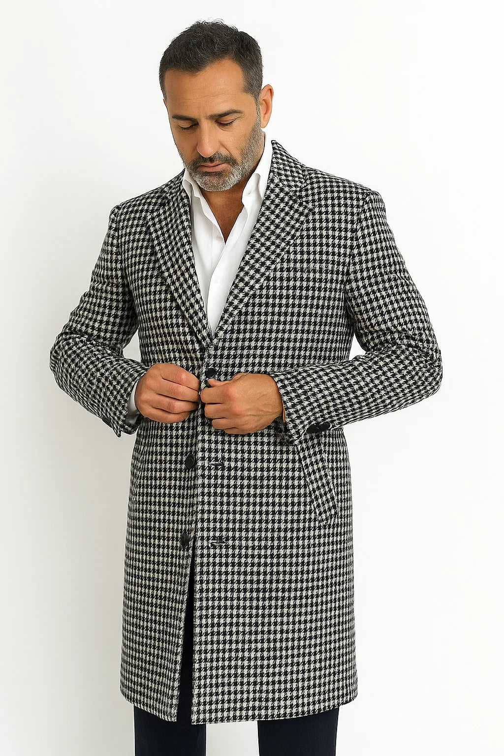 Black-White Coat