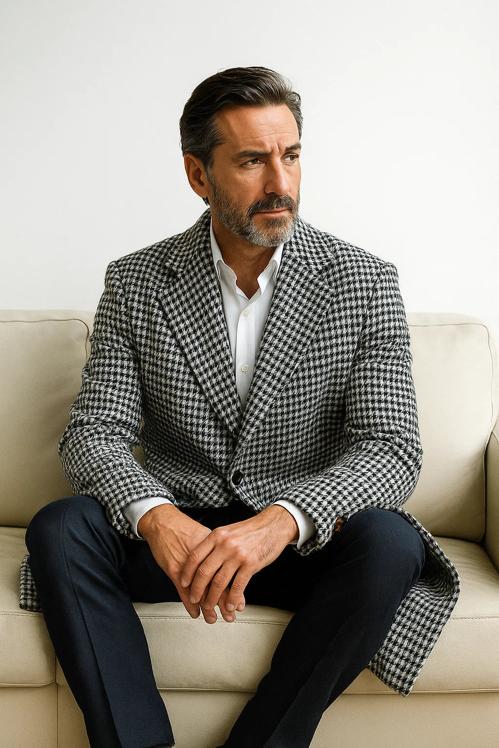 Black-White Coat