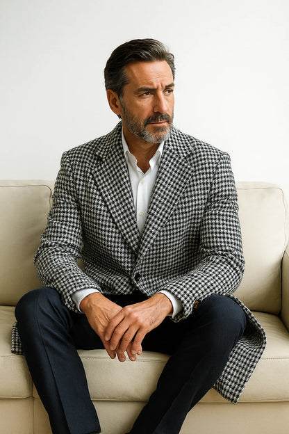 Black-White Coat