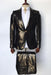 Black and Gold Sequin Tuxedo - Fashion Prom Suit - Wedding Tuxedo