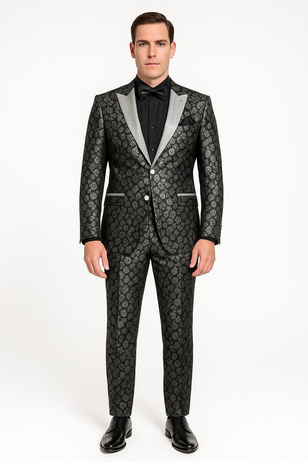Black and White Suits Mens