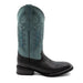 Ferinni Boot - Mens Dress Cowboy Boot  - Ferrini Men's Maverick Leather Boots Handcrafted - Black in  Black Color