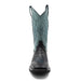 Ferinni Boot - Mens Dress Cowboy Boot  - Ferrini Men's Maverick Leather Boots Handcrafted - Black in  Black Color
