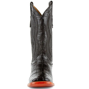 Men's Genuine Exotic Animal Skin Ferrini Hornback Crocodile Card Holder by Ferrini USA - Image 2