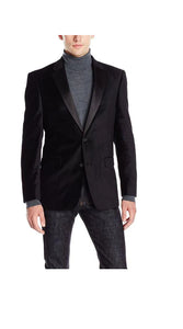 Black Big Tall Blazers and Velvet  blazer Sport Coat