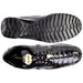 Belvedere Vasco Black Genuine Hornback Crocodile Soft Calf Casual Sneakers with Eyes