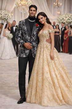 Black And Silver Blazer - Paisley Black And White Tuxedo With Matching Bowtie