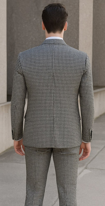 Classic checkered men’s outfit