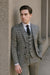 Black And White Checkered Suit - Gray Checkered Texture Houndstooth Suit Black and White - Black And White Checkered Suit