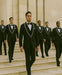 Black And White Trim Tuxedo Or Black And Black Trim Vested Suit - Weddings - Prom Tuxedo