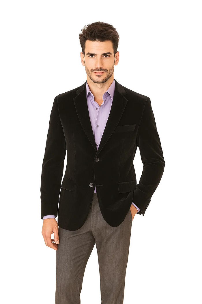 Black Big And Tall Blazers