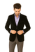 Black Big And Tall Blazers Clearance Cheap Priced Velvet Blazer / Sport Coat