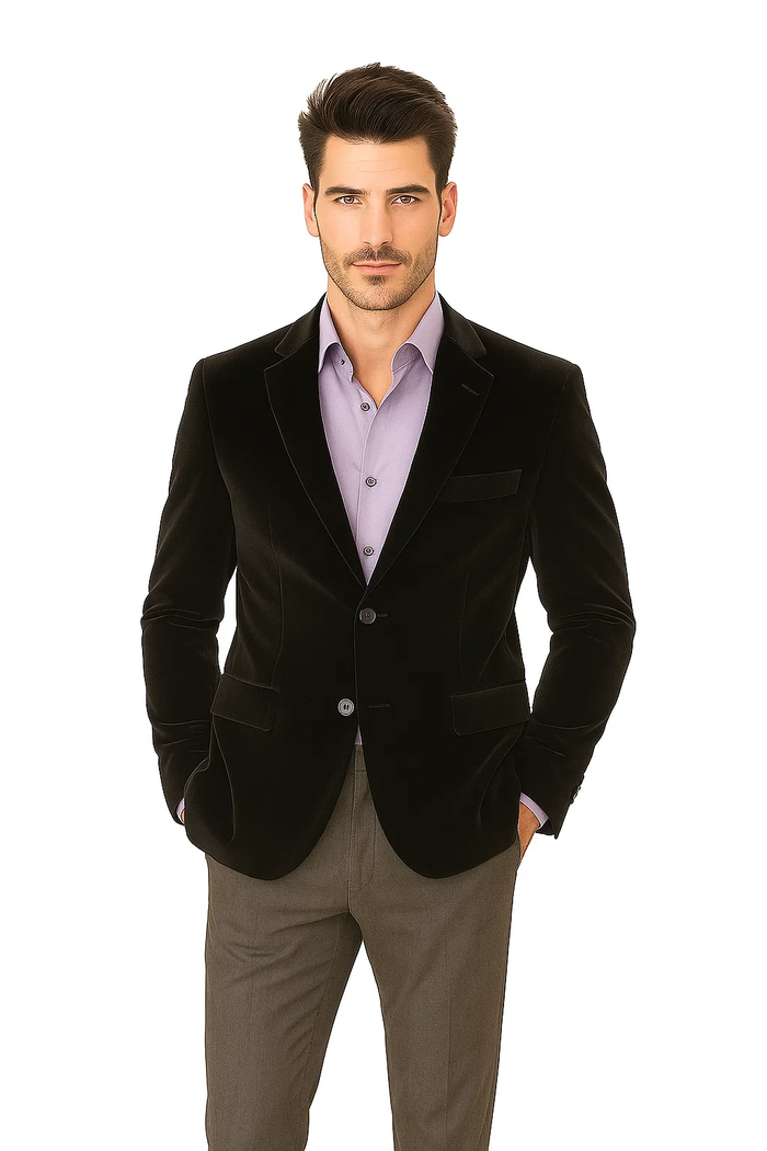 Black Big And Tall Blazers