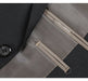 Renoir Clothing - Renoir Suit - Renoir Fashion - Super 140s Wool 2-Button Classic Fit Black Renoir Suit