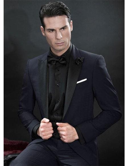 Cowboy Tuxedo Black Notch Lapel