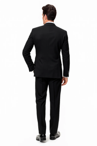 Black Double Breasted Suit