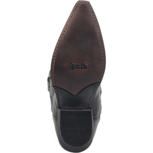 Laredo Laramie Black Genuine Leather Men's Western Boots