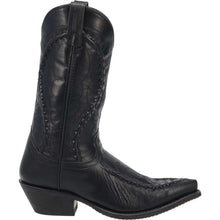 Laredo Laramie Black Genuine Leather Men's Western Boots