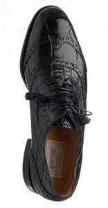 Men's Genuine Exotic Animal Skin Ferrini Hornback Crocodile Card Holder by Ferrini USA