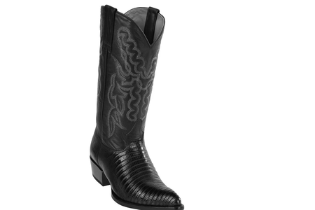 Men's Western Black J Toe Style King Exotic Cowboy Style By Los Altos Boots Botas For Sale Teju Lizard Cowboy Dress Cowboy Boot Cheap Priced For Sale Online