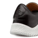 Mens Exotic Sneakers - Alligator Sneakers By Brand in Color Black/White