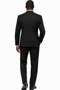 Black Modern Fit Suits