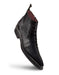 Mezlan Blackmore Black Genuine Crocodile Plain Toe Men's Boot