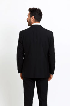 Black Single Button