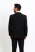 Black Single Button, Shawl Collar Tuxedo Jacket And Pants With Besom Pocket